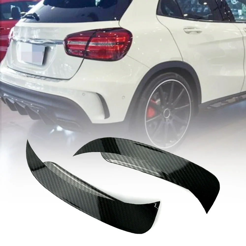 

For Mercedes Benz GLA Class X156 GLA180 GLA200 GLA260 GLA45 AMG 2014‑2019 Rear Bumper Side Air Vent Trim Cover Spoiler Splitter