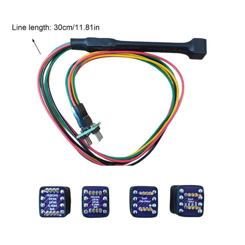 SOP8/VSOP8/VSON8/WSON8 DOWNLOUL CHIP BURN WRITI AGUI FORNICA CHIP SEGNALE TRASMISSIONE SCOKET SCOKET