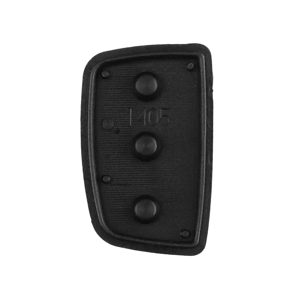 KEYYOU 10 Uds llave remota de repuesto almohadilla de goma 3/4 botones para Hyundai Creta I20 I40 Tucson Elantra Santa fe Solaris ix35 ix45