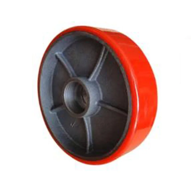 

Колеса с ручной обработкой подходят для гидравлических колес вилочных погрузчиков Nuoli Zhongli 180*50.