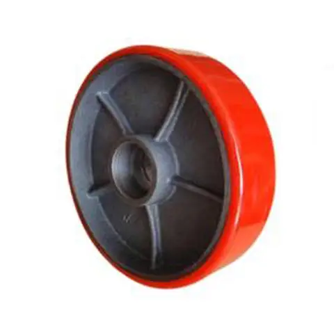 수동 핸들링 휠은 누올리 중리 유압 지게차 휠 180*50에 적합합니다.