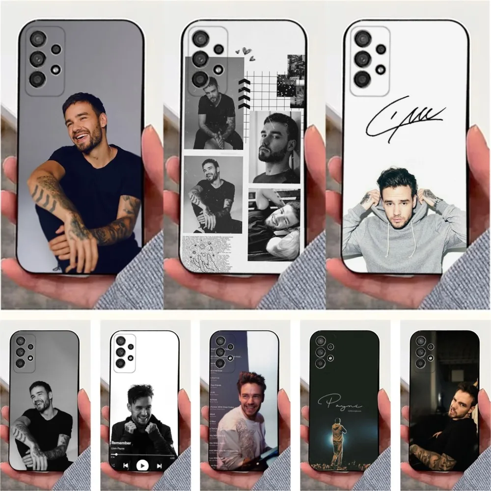 Singer L-Liam P-Paynes Phone Case For Samsung S25,S24,S23,S22,S20,S21,S10,Ultra,Plus,Lite,FE,Soft Silicone Black Cover