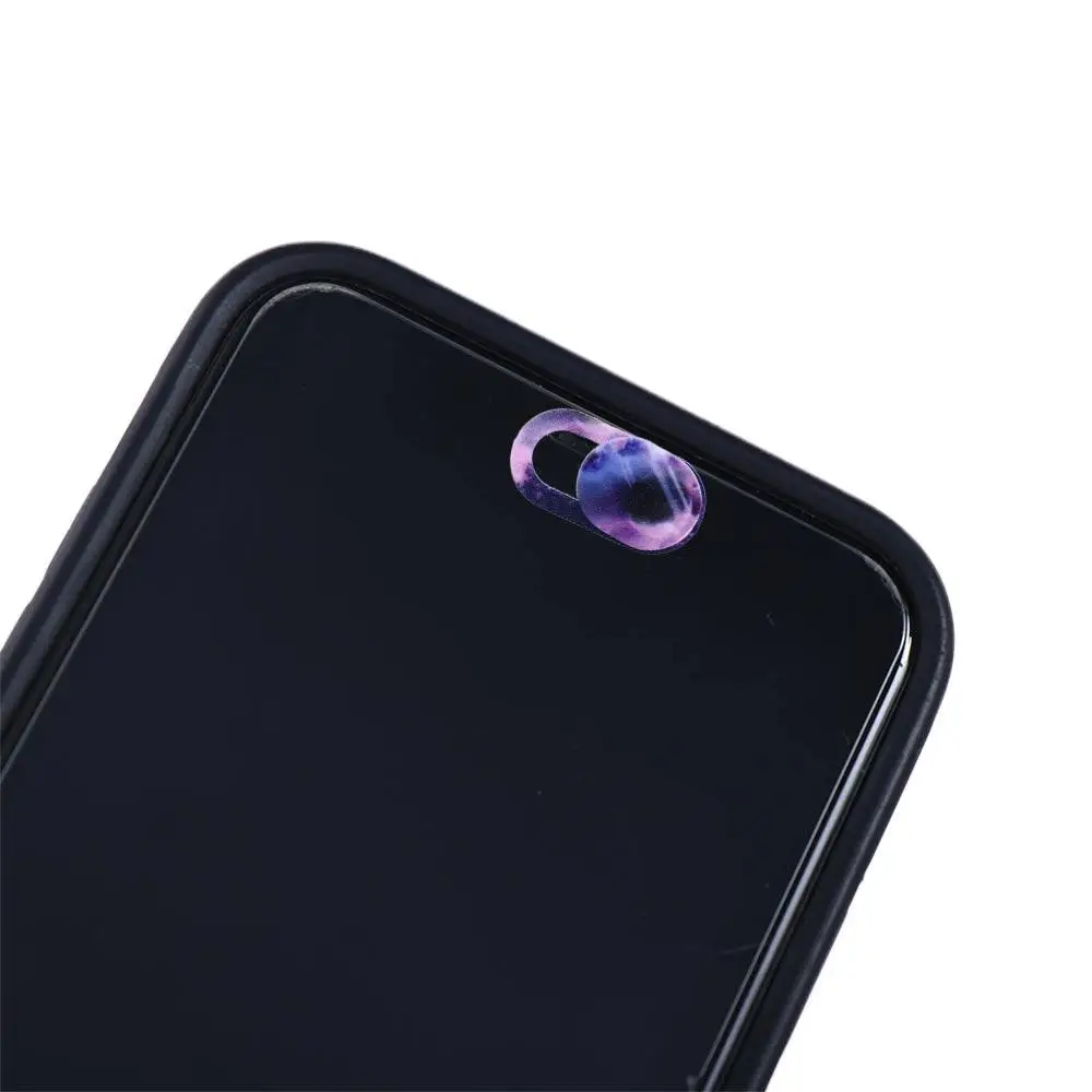 Sticke Phone Antispy Camera Cover Laptops Camera Protection Shutter Phone Lens Cover Starry Sky Pattern WebCam Camera Cover