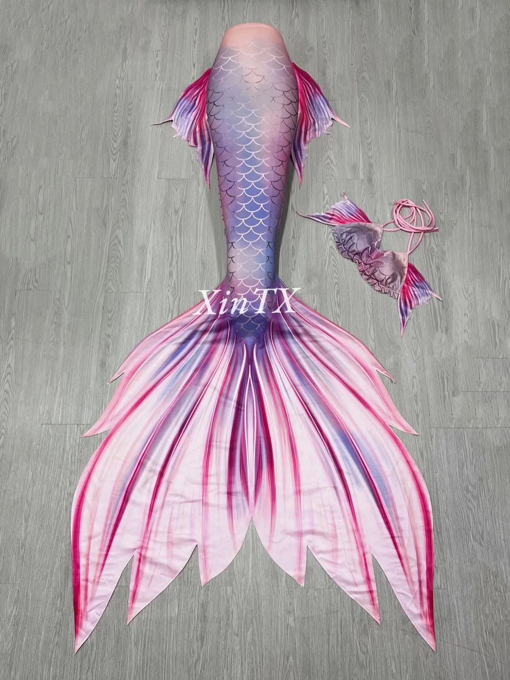 NEW One Piece Mermaid Tail For Swimming Adult Swimmable Swimsuit Can Add Monofin For Beach Wear Diving Model Photoshooting