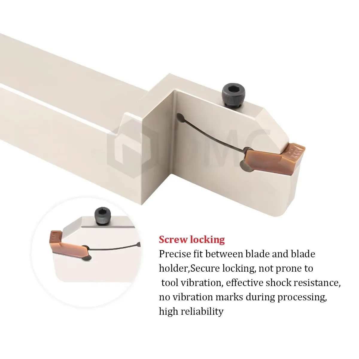 STEHR STEHL2525 End Face Groove Knife Holder Outer Diameter Groove Cutter Shaft DT08-R0.8 DT10-R0.8 Slotting Blade Cutting Tools
