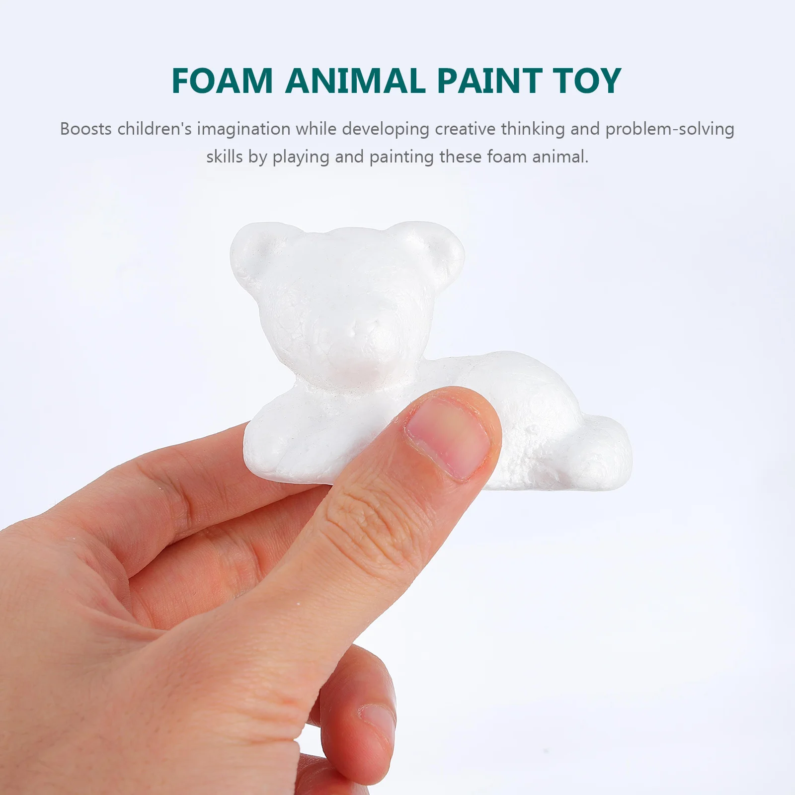 40Pcs Kids Friendly Animal Craft Mold DIY Accessory for Developing Problem Solving Skills and Party Games Animal