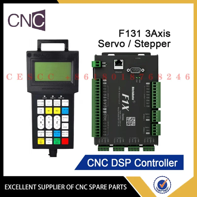 

RichAuto DSP Controller F131 Support Servo and Stepper 3Axis Engraving Motion Control System Replace A11 B51