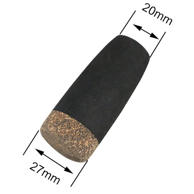1Pc Fishing Rod Butt Cap Repairing Components Rod End Cover EVA Handle Fishing Tackle DIY Parts Replacement Or Repair