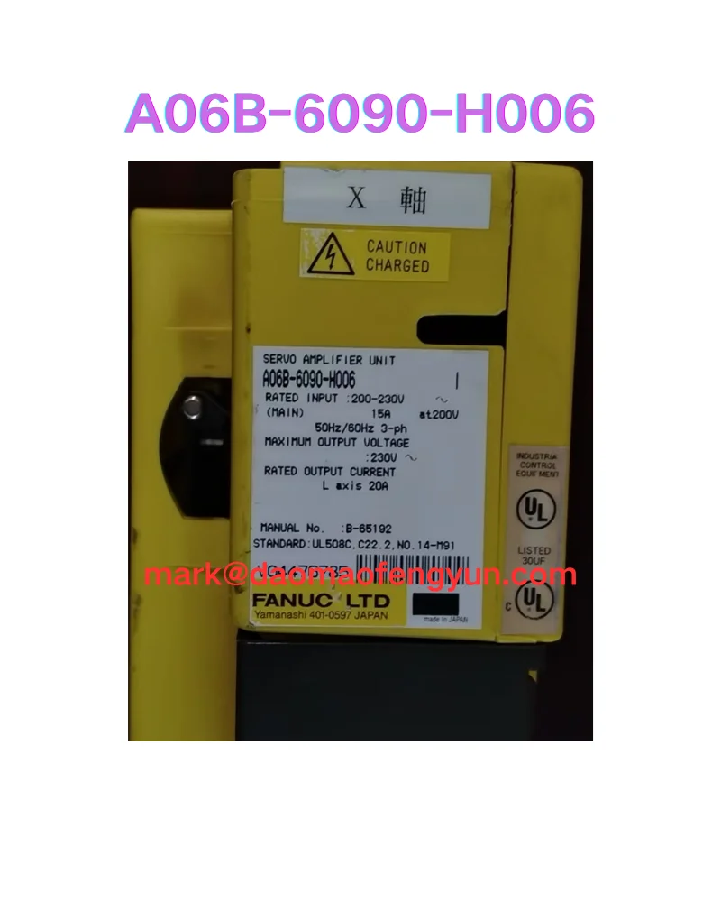 

A06B-6090-H006 Used Drive Test OK