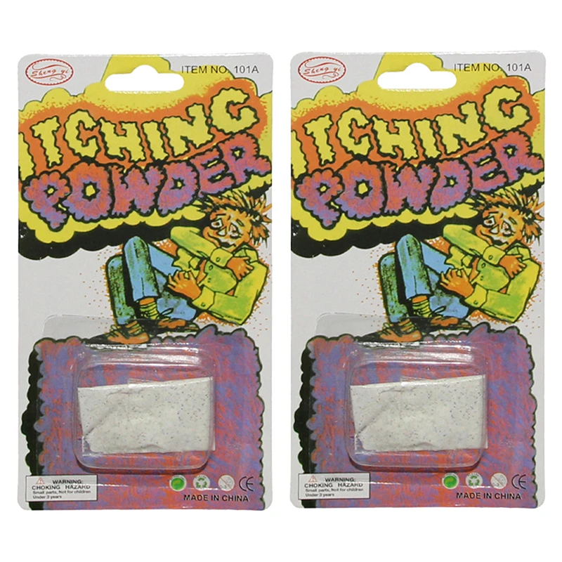 Itch Powder Prank Itch, Piada engraçada, Truque Mordaça, Novidade Toy, Gadgets Party for Kid, Adulto