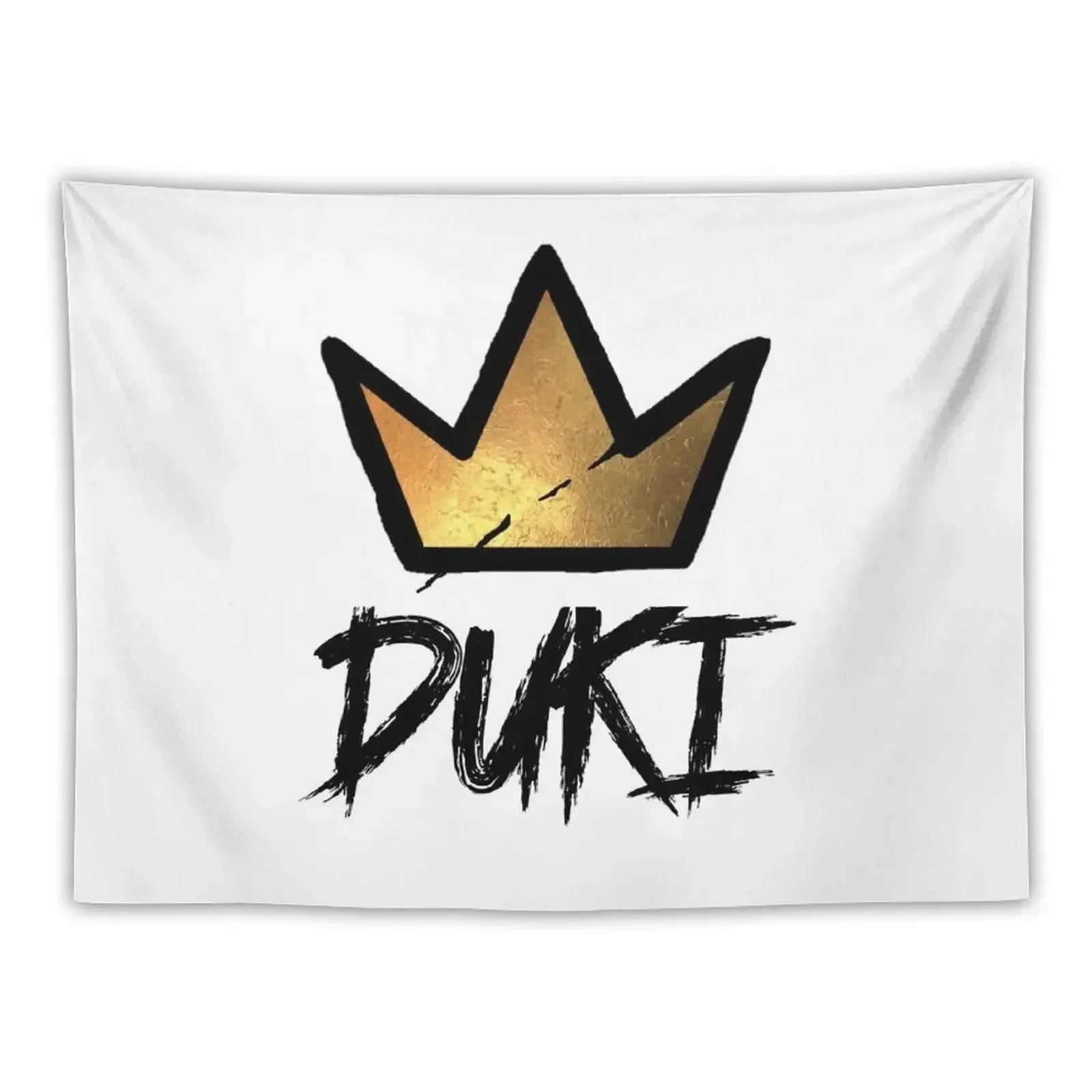 

DUKI Tag & Graffiti Crown Tapestry Decoration Bedroom Aesthetics For Room House Decoration Art Mural Tapestry