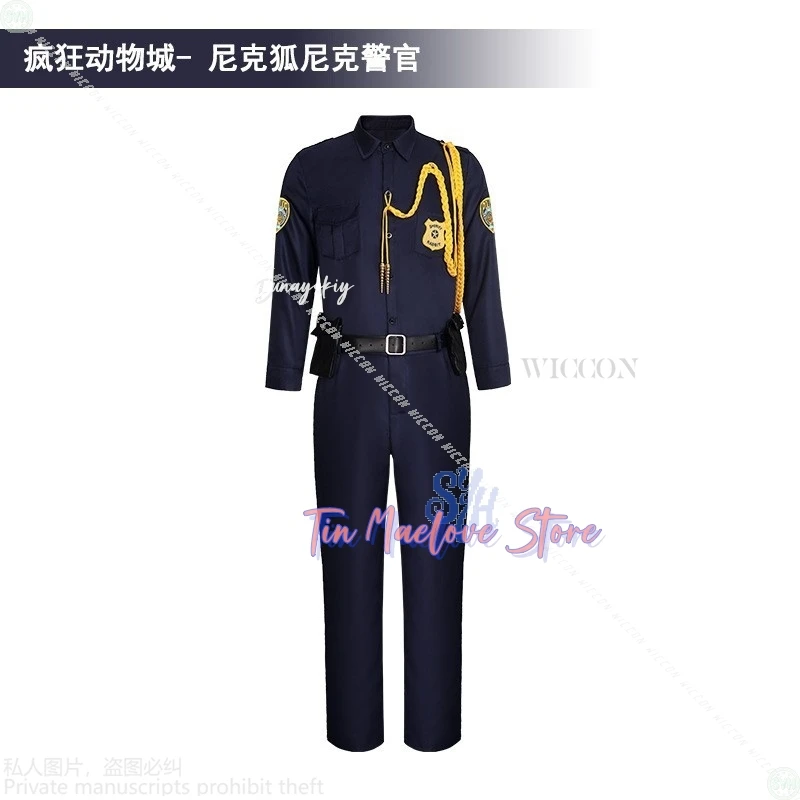 أنيمي فيلم 2 تأثيري فروي الثعلب Kawaii كوسبفلي в상 وسيم الشرطة موحدة الثعلب ملابس الأذن Furrsuit هالوين عيد الميلاد حفلة لعب الأدوار #2