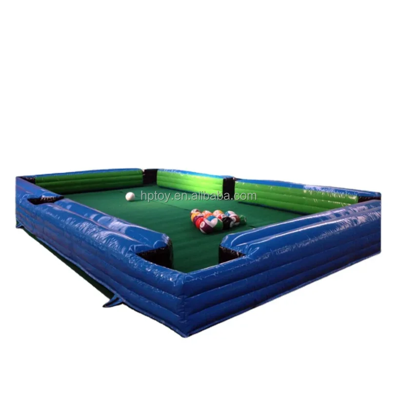 Outdoor Giant Inflatable Football Table Snookball Game Snooker Football Field