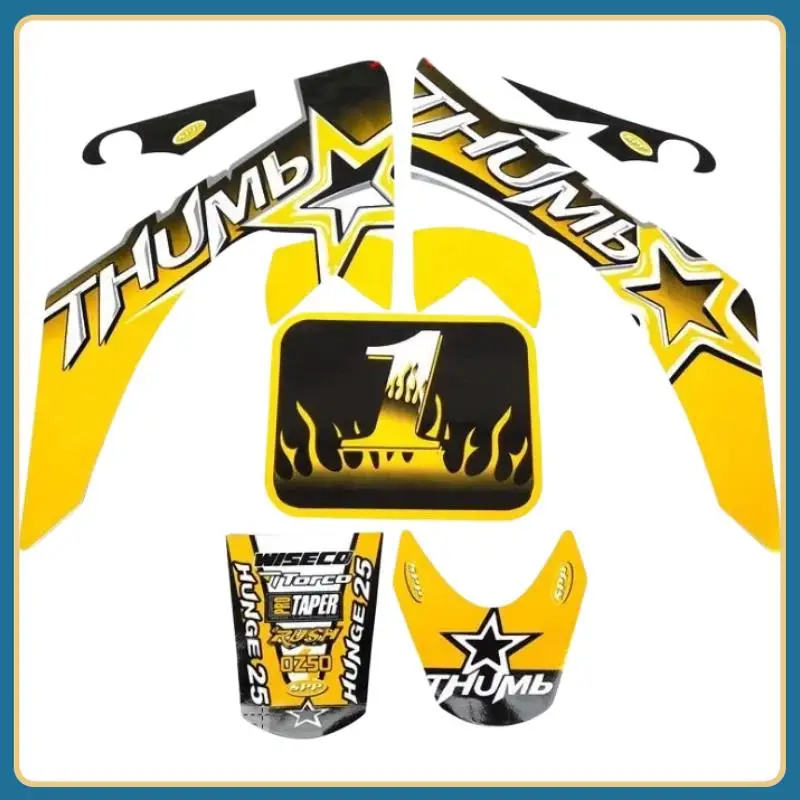For CRF 50cc Pit Dirt Bike Racing Kohis CRF50 Paster Motorcycle Decal Sticker