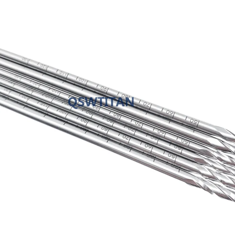 Cannulated Boren Holle Rvs Orthopedie Instrumenten 150Mm/250Mm Training Tools 1Pcs