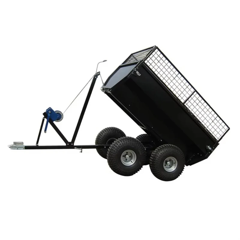 

Agricultural transport truck trailer, rear all-terrain vehicle truck
