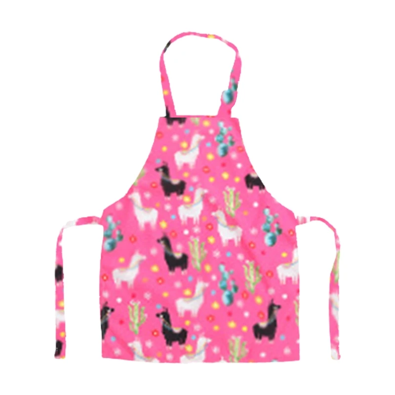 Kids Apron Adjustable Cotton Aprons for Boys Girls Children Bib Aprons for Artists Chef Baking Cooking Parent Chil