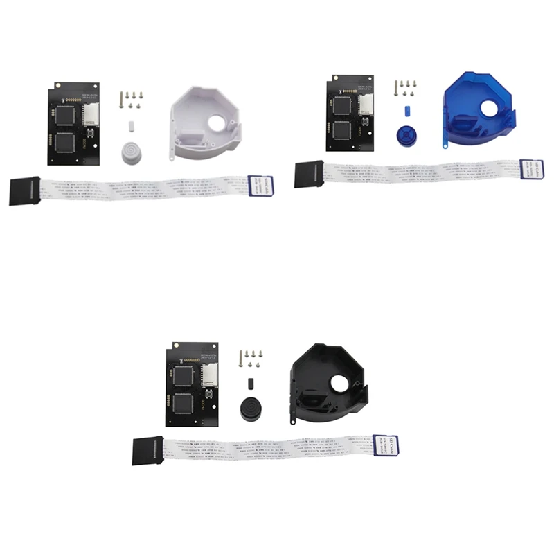 

DC V5.15B GDEMU Optical Drive Simulation Board For Dreamcast And Colorful Remote SD Card Mount Kit For GDEMU