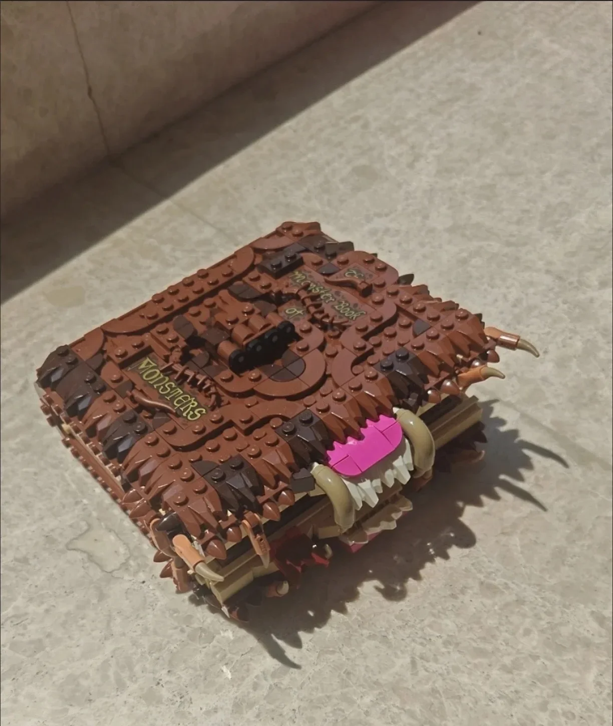 MOC Monsters Model Bouwstenen Kits Creatieve Monster Boek Jongens Meisjes Kerst Verjaardag Speelgoed Geschenken