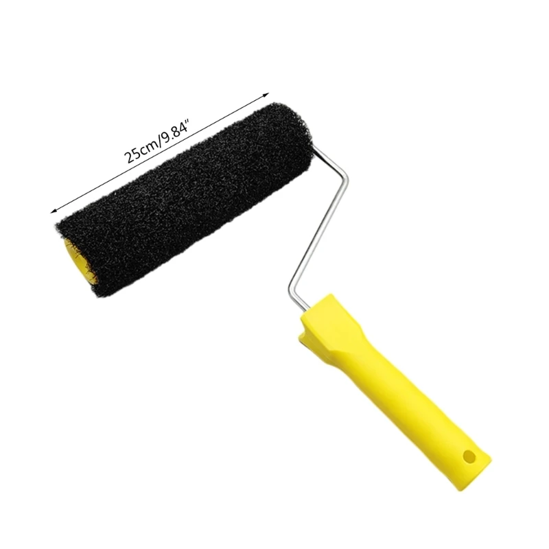 Easy to Use 9.8Inch Roller Brush Putty Roller Cleaning Roller for Wall Painting