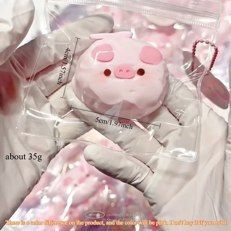 Jouets de porcelet en Silicone doux faits à la main, soulagement de la pression à rebond lent, pincement, Compression, jouets à presser, cadeau de vacances pour enfants