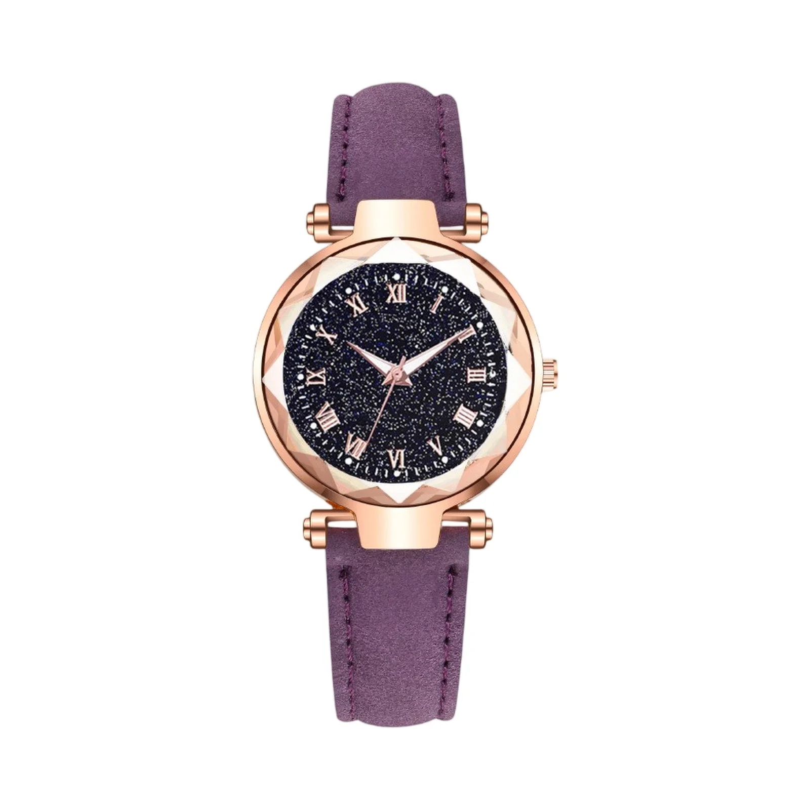 جديد بسيط عادية المرأة خمر نمط ساعة موضة مستديرة الهاتفي حزام من الجلد كوارتز ساعة اليد أنيقة الإناث الديكور اليومي