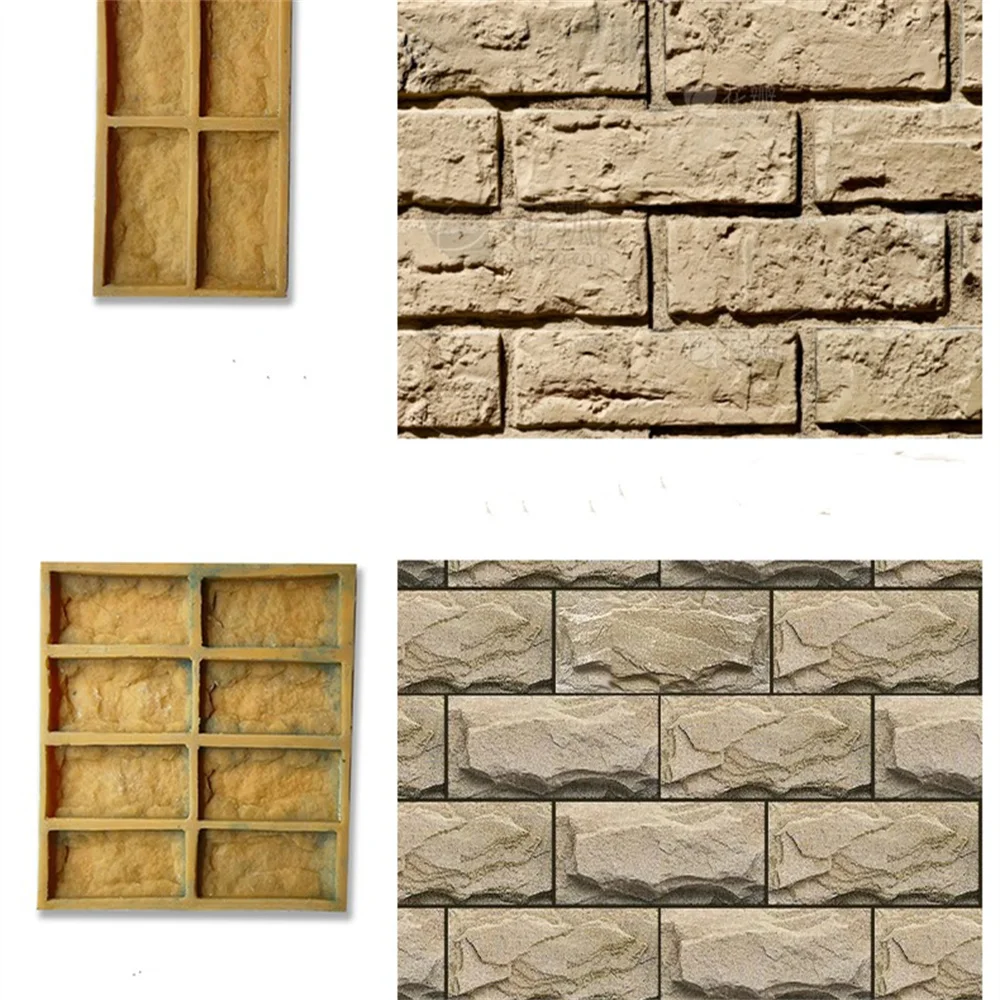 Embossing Culture Stone Mold, Concrete Road Bluestone Slab, Casting Stone, Wall Brick Cement Mold