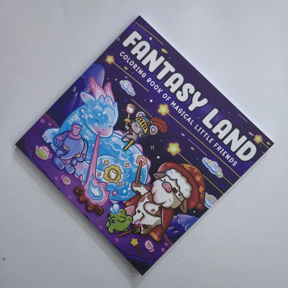 كتاب تلوين أرضي خيالي للبالغين، كتاب رسم لتخفيف التوتر، هدية مثالية للحفلات وأعياد الميلاد وعيد الميلاد