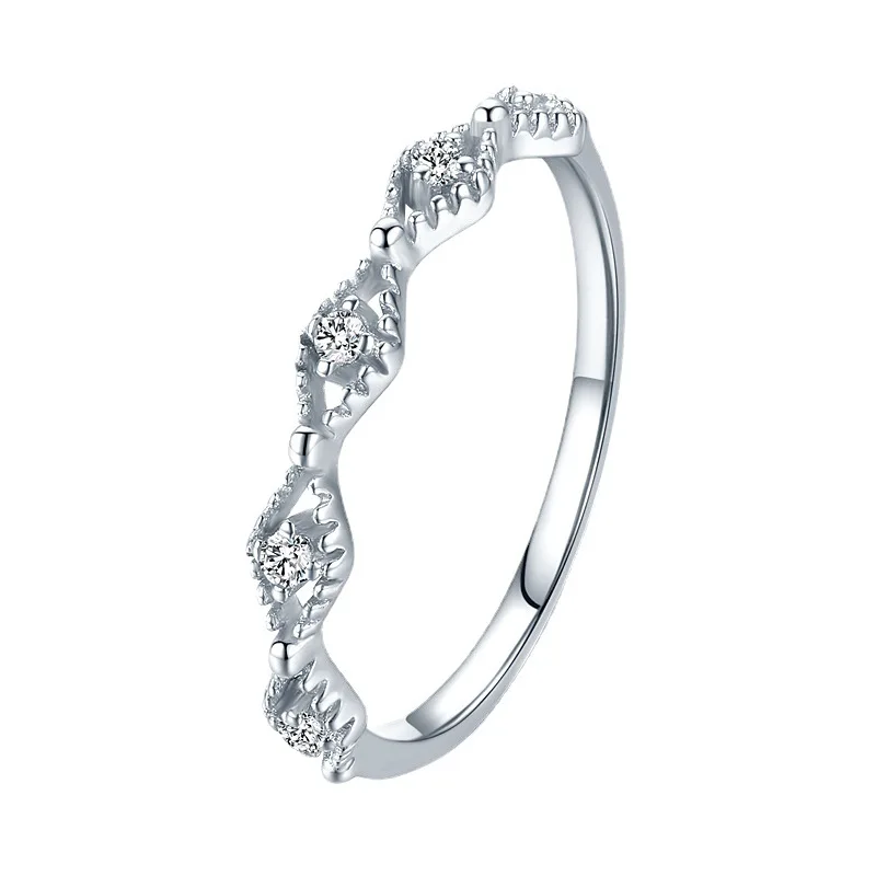 

Sterling Silver Argent 925 Bijoux Jewelry Manufacturer China Eternity Diamond Ring
