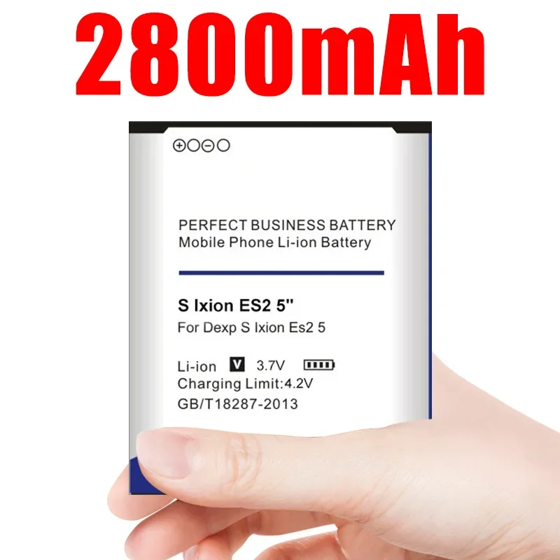 

High quality 2800mAh S Ixion ES2 5" Battery For DEXP S Ixion ES2 5" ES2 mobile phone battery