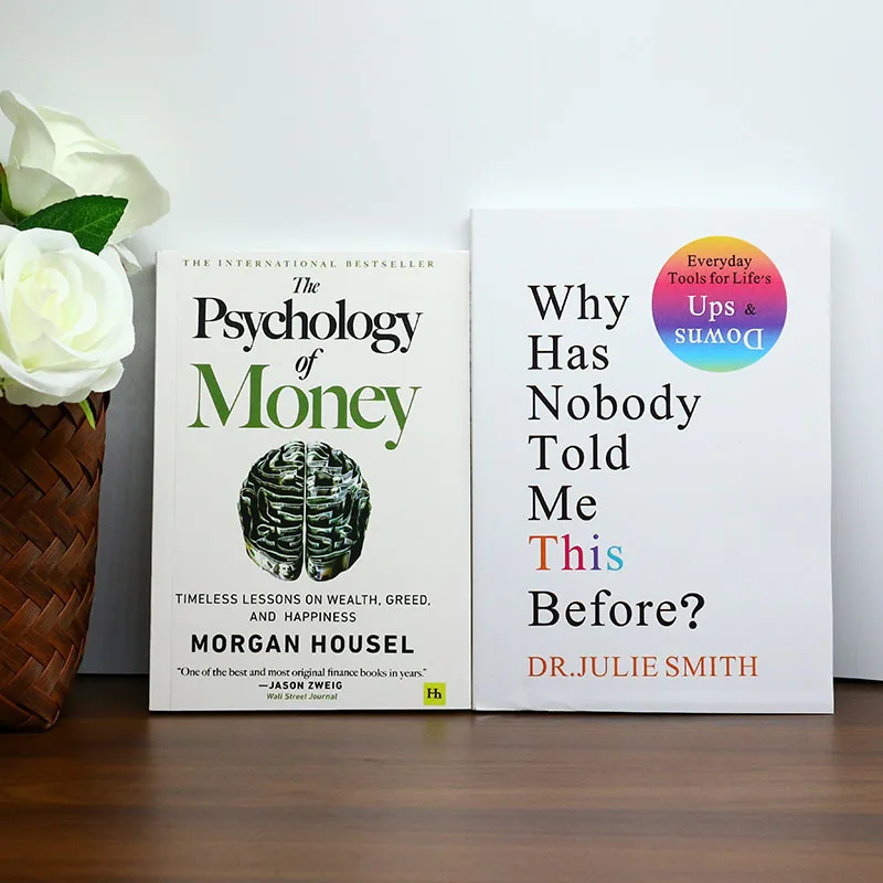 

《Психология денег》+ 《Why Has Nobody Told Me This Before》Набор двойного назначения для планировщиков богатства Mental Growers Будьте подарки