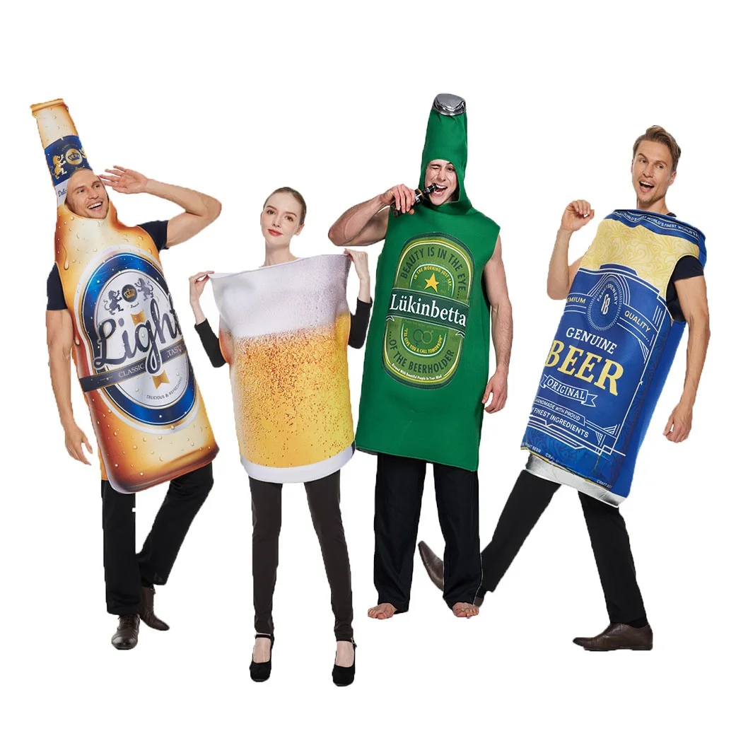 

New Sle Beer Par Cup Bar Nightclub Easy Pull Can Beer Suit DS Performance Costume Women's Faion Cotton Traditional Clot...