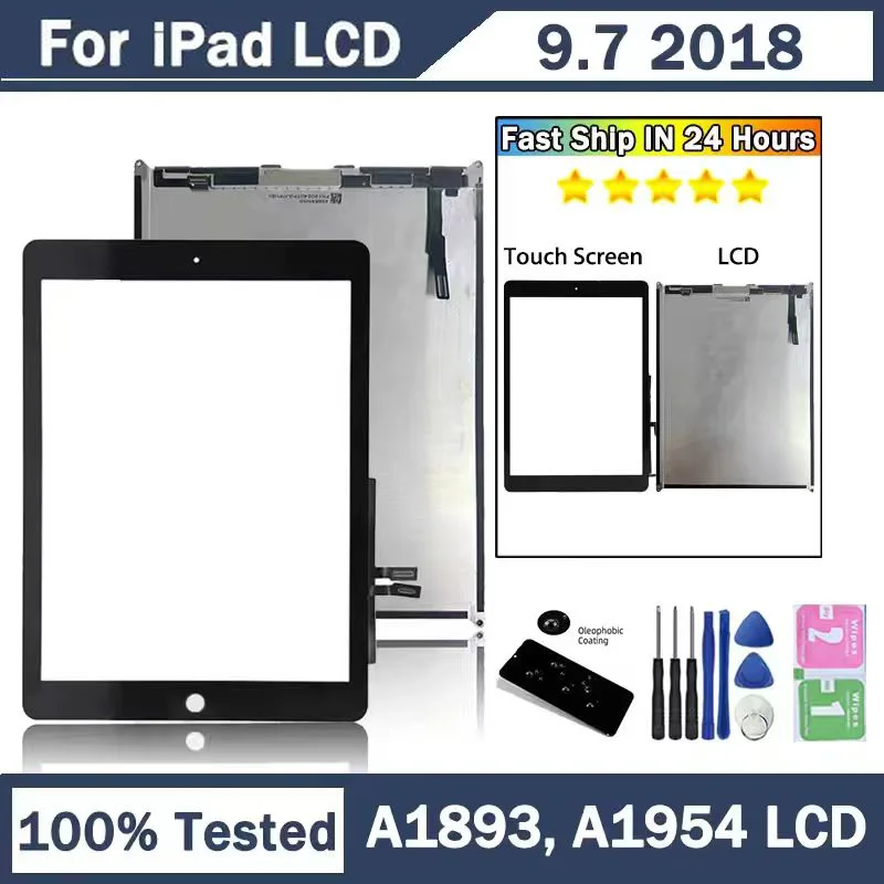 New LCD For iPad 9.7 2018 A1893 A1954 Touch Screen Digitizer Panel