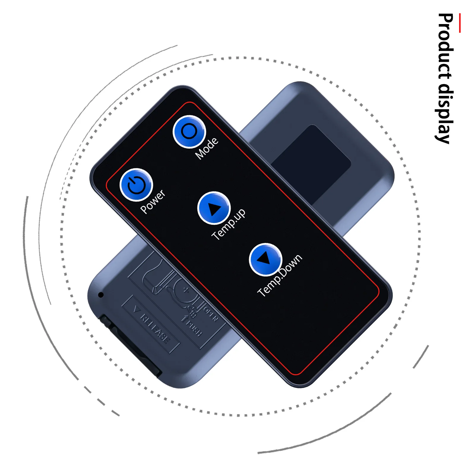 Substitua o controle remoto para EdenPURE Classic plus MINI Heater-A5893 A5854 A5835