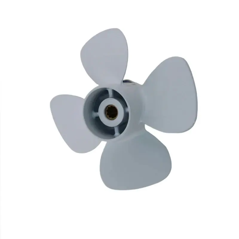 BoatMan Aluminum Outboard Propeller For Yamaha 10x9 9.9-20HP 2/4 Stroke F9.9 F15 F20 4 Blades 8 Tooth Engine Part High Thrust