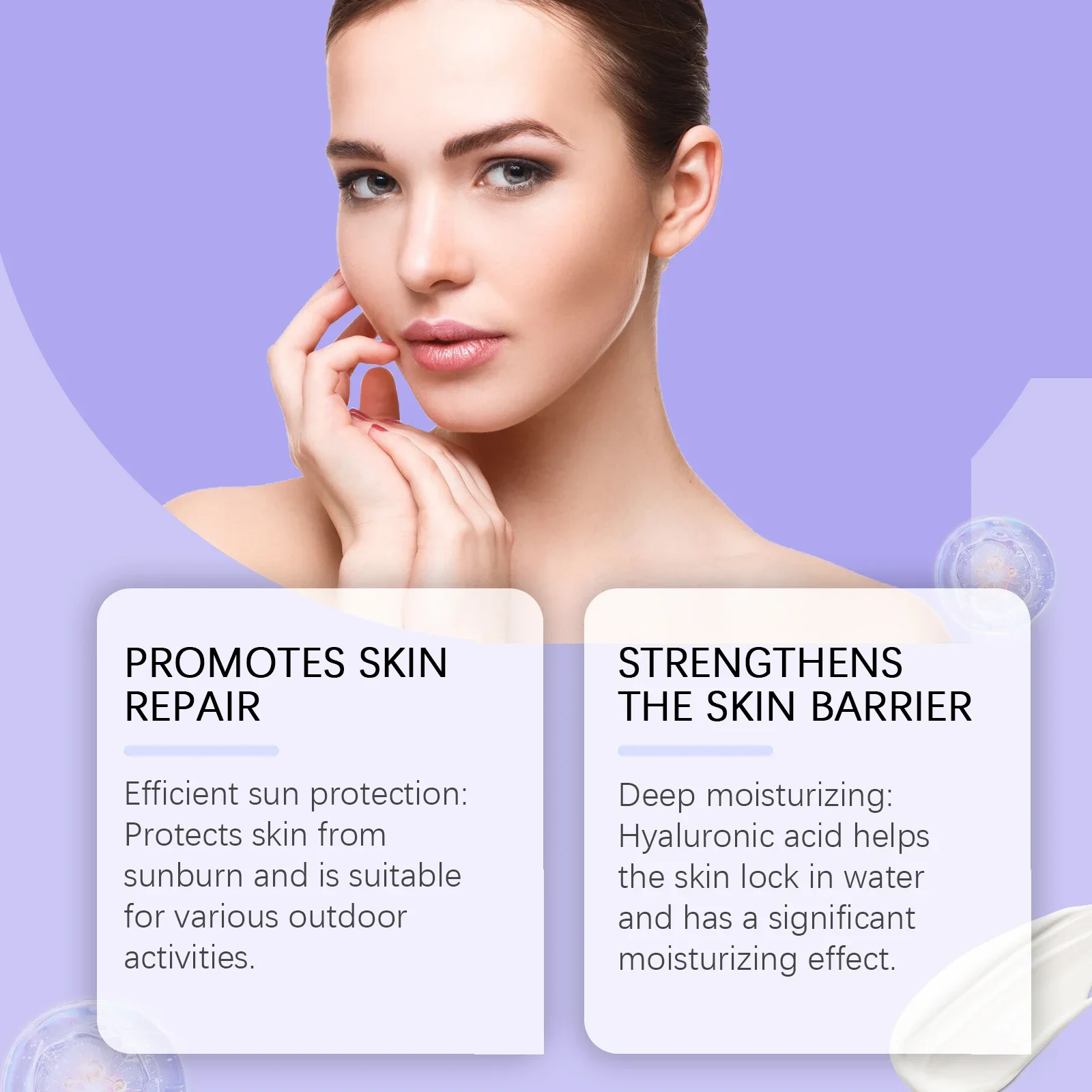 كريم وقاية من الشمس Spf 90 + حماية من الأشعة فوق البنفسجية كريم عزل كتلة الشمس كريم إصلاح حروق الشمس مقاوم للماء مرطب للعناية بالتحكم في الزيوت