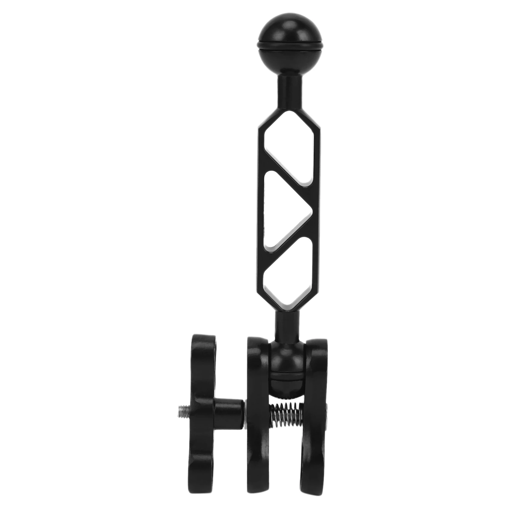 Delicate Texture-2X Aluminum Alloy Scuba Diving Light Torch Dual Ball Joint And 1Set Butterfly Clip Clamp Mount For Photogra