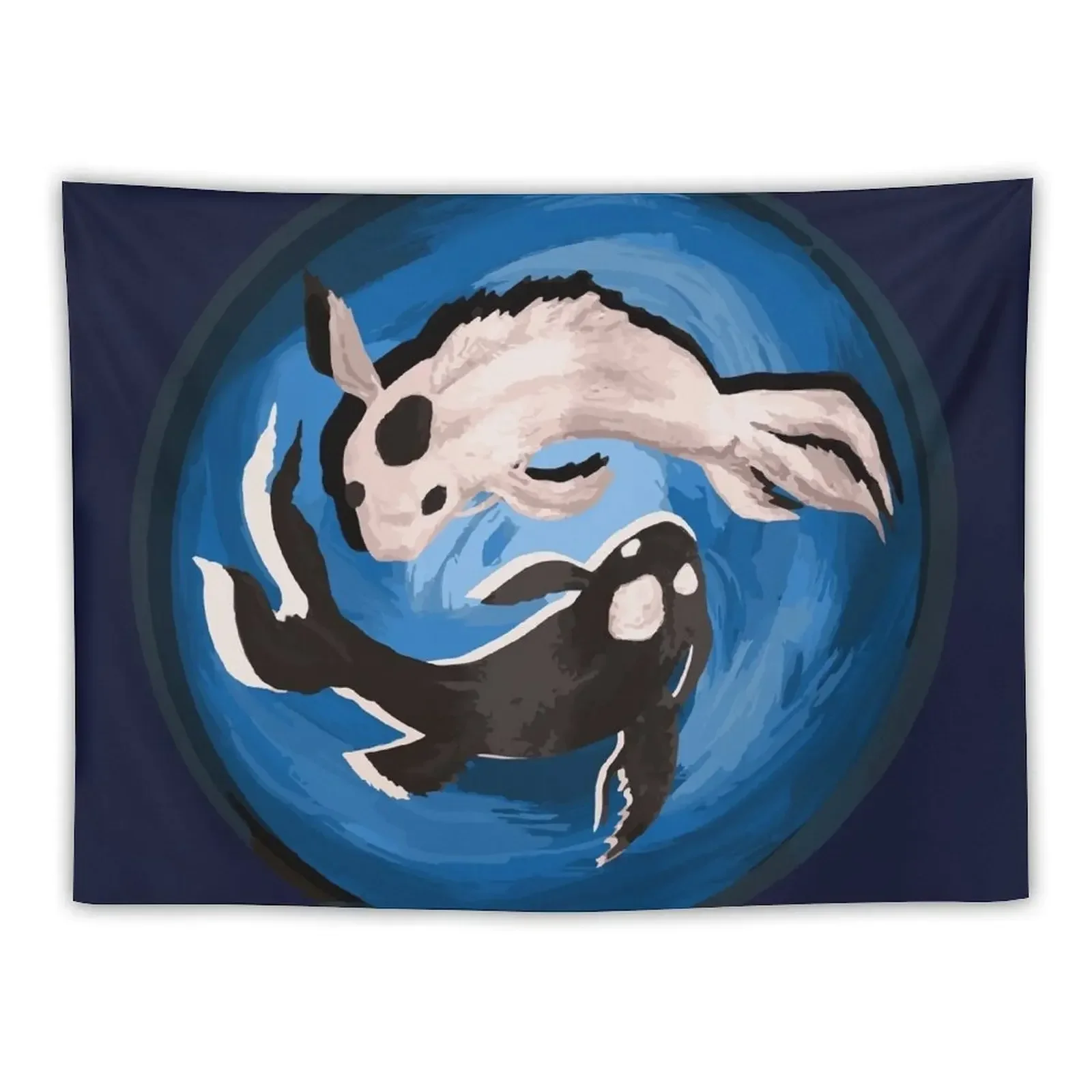 ATLA Koi Fish Pond Tapestry Wall Decoration Items Room Decor For Girls Carpet On The Wall Decorations For Room Tapestry