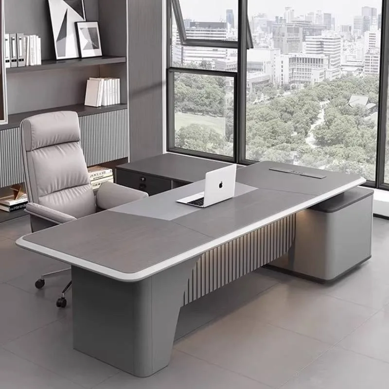 Experience Enjoy Office Desk Laptop Sedentary Console Bureaux Office Desk Ergonomic Bureaux Scrivania Da Ufficio Furniture