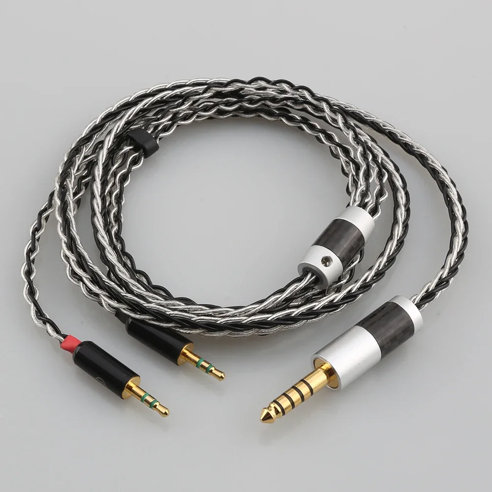 4.4mm Headphone Earphone Cable For dual 2.5 Hifiman 300 400 i 1000 he400i he1000 he6 v1 v2  he 500 560 edx