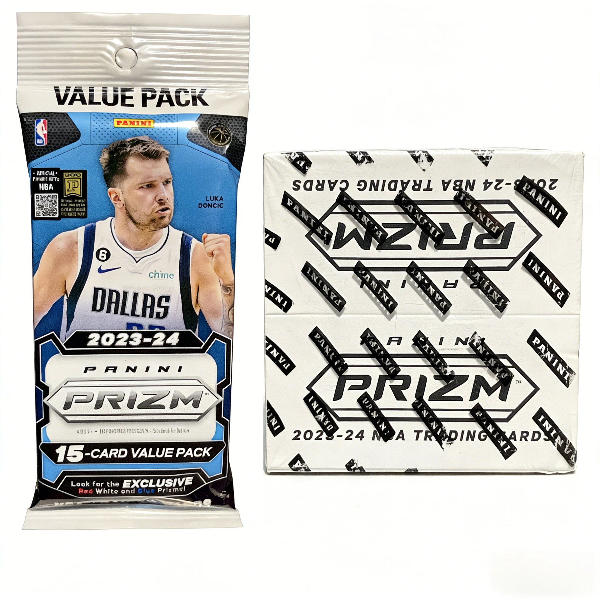 23-24 Panini Prizm NBA Basketball Prizm Refractor Cards, Retail Fat Pack Mega Box Official Break Surprise Set Elite Rookie Cards