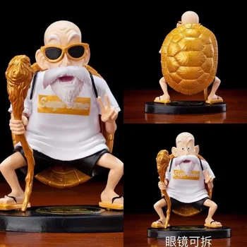 Figurine d'anime Dragon Ball Z en PVC, version de style de mode, Master Roshi, Kame Sennin, décoration de collection, figurine d'action, jouet pour enfant, cadeau