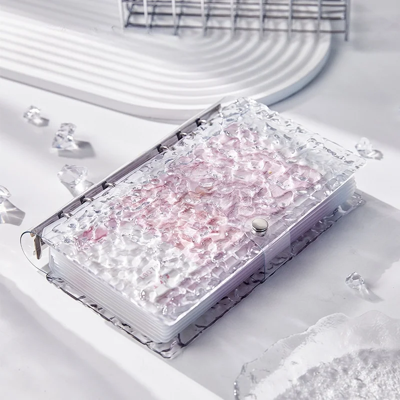 

A6 Wave Money Book Refillable Cash Organizer w/Budget Tracker & Waterproof Banknote Sleeves Financial Ecosystem Planner