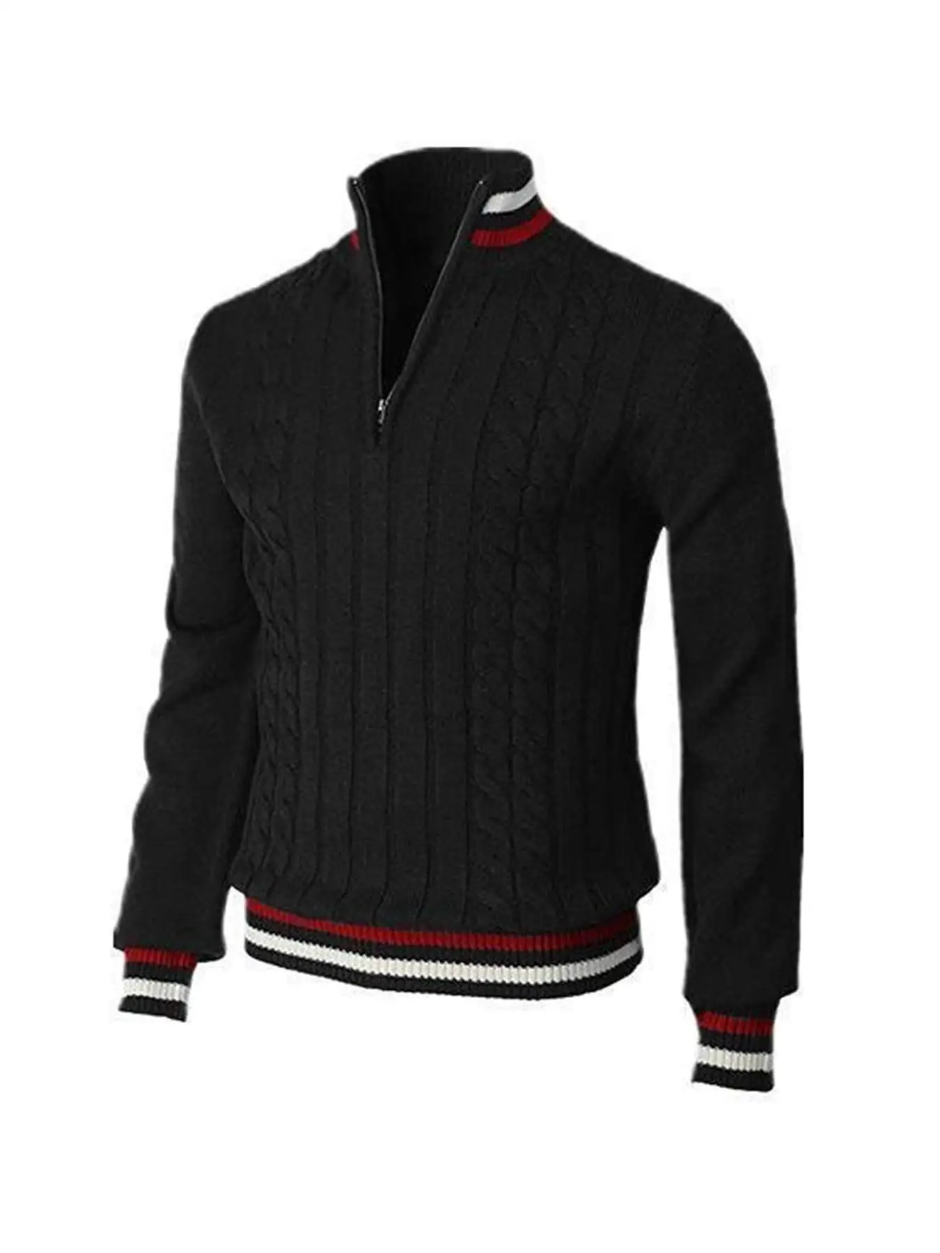 Thumbnail 2 - #26 Best Mens Striped Knit Sweaters to Buy In 2026