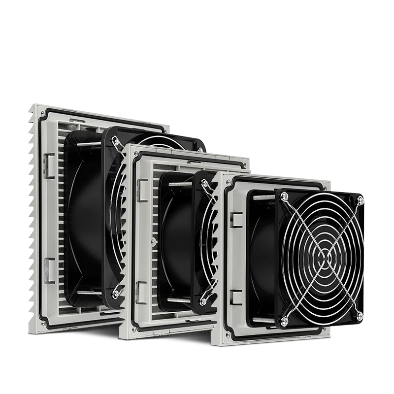 Quasi-industrial cabinet cooling fan 220V ventilation filter distribution box control cabinet electric cabinet fan shutters