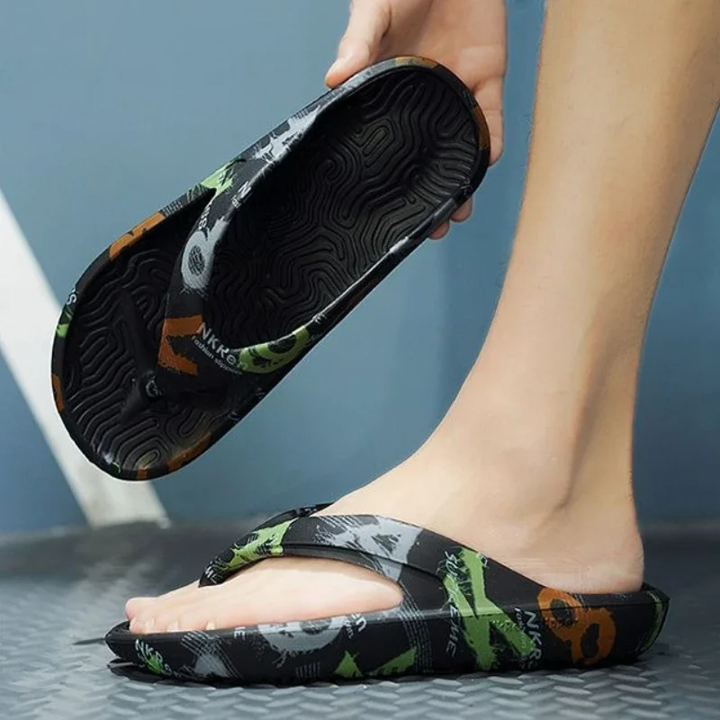 

Platform Sandals Man Beach Shiatsu Flip Flops Shoes Y2k Adult Pvc Designer Luxury Comfortable Elegant Casual Slippers for Men