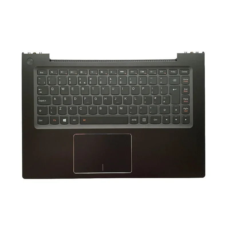 

New Shell C Cover Palmrest Upper Case UK English Backlit Keyboard Touchpad for Lenovo Ideapad U430 U430T U430P Laptop 90203152