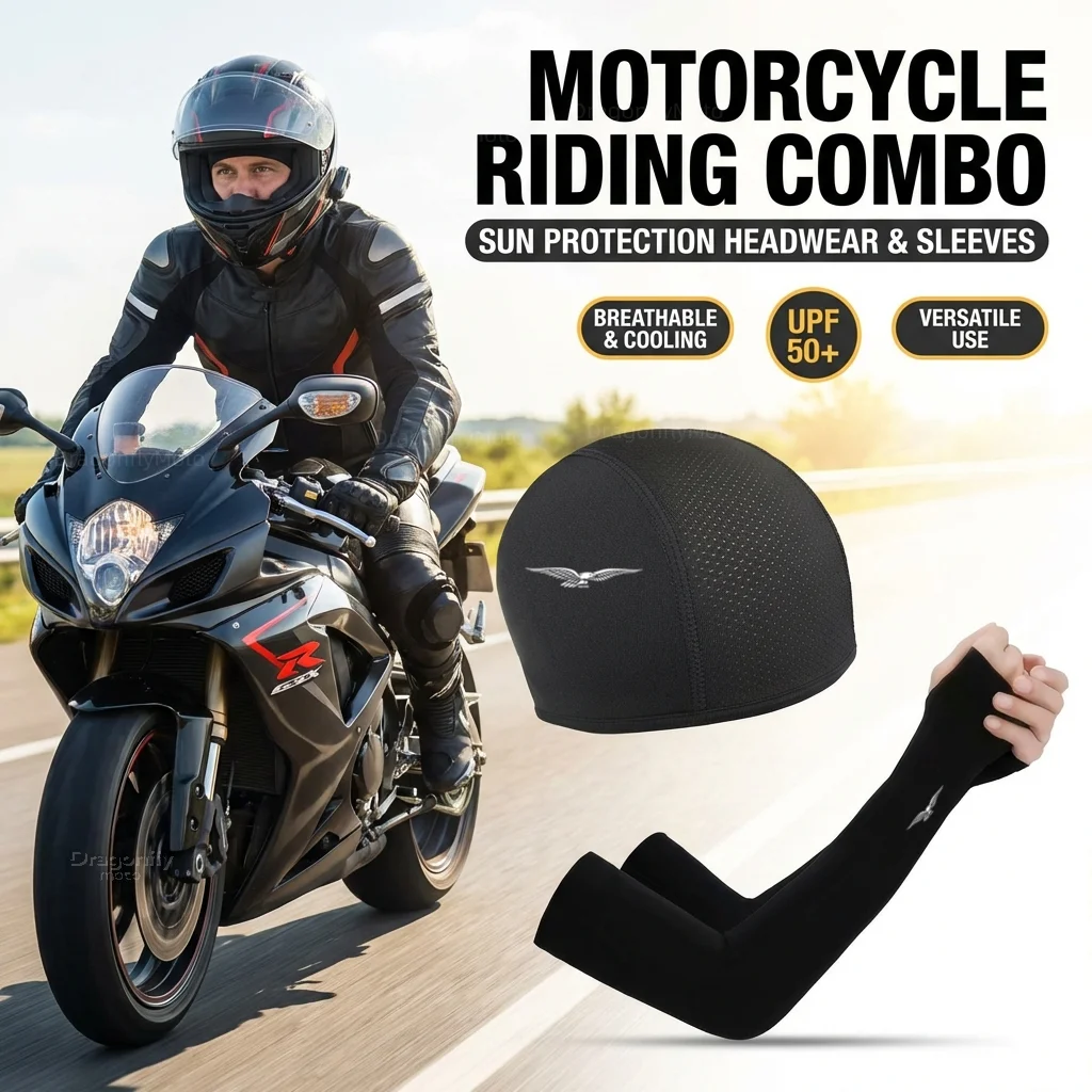 For Moto Guzzi Breva 850 1100 1200 GRISO BREVA 1100 NORGE 1200 GT8V BREVA 750 V7 Motorcycle Summer Sun Protection Cap Cycling