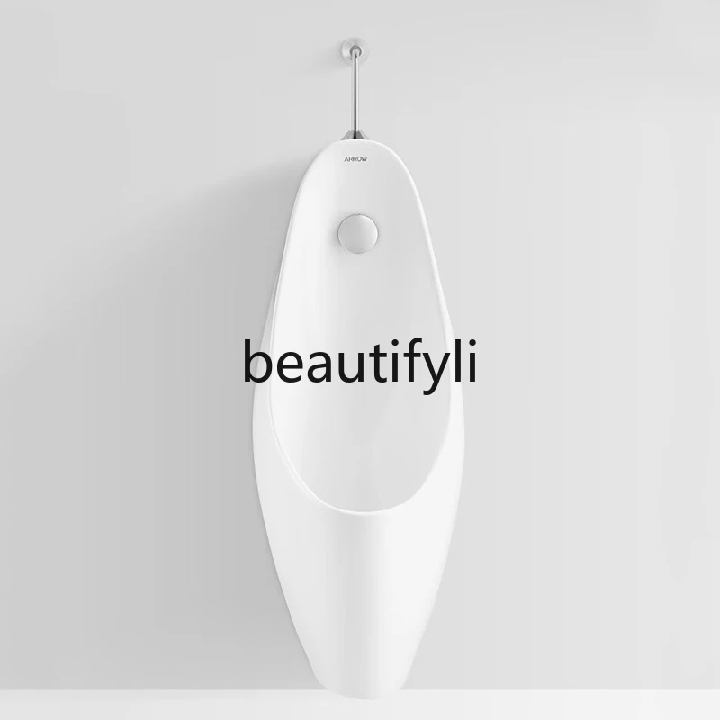 

Mini Wall-Mounted Urinal Automatic Flush Valve Sensor Flush Home Urinal