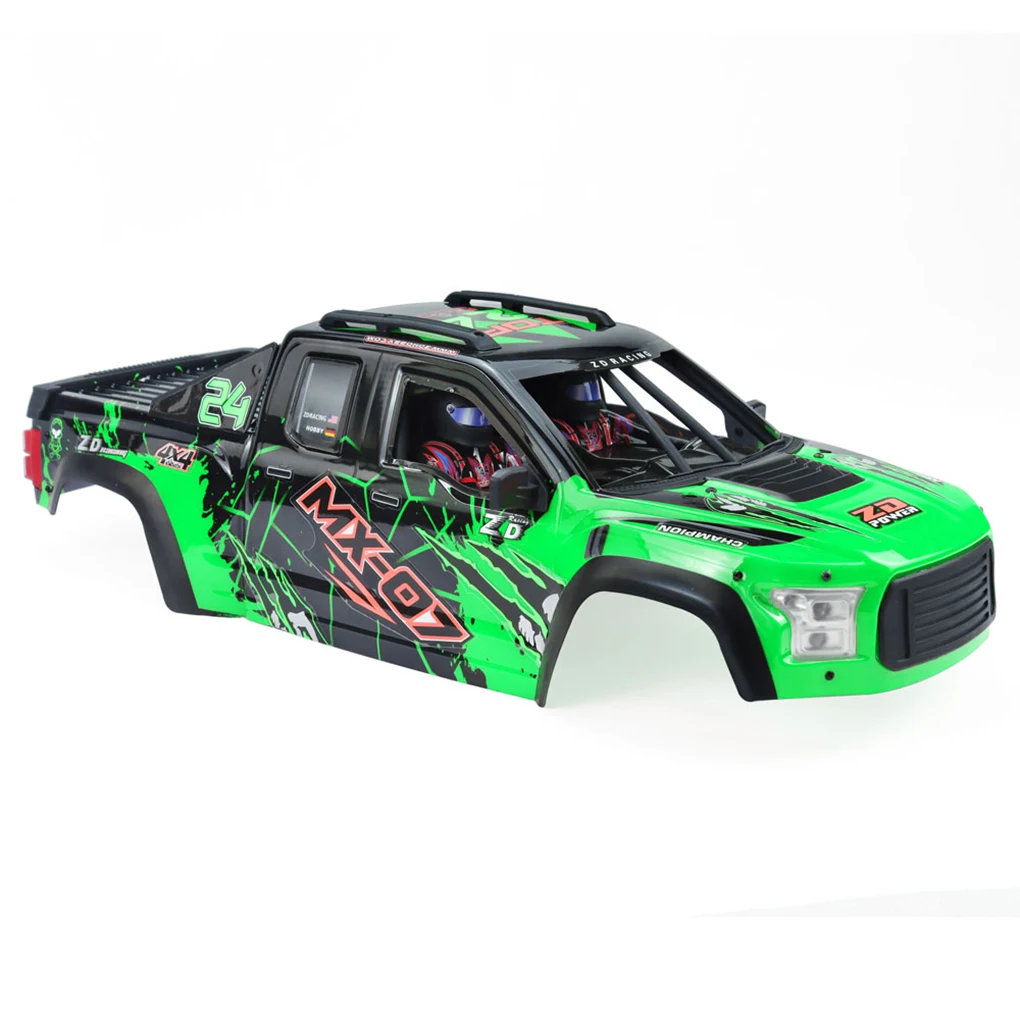 

ZD Racing MX-07 1/7 Scale PC Hardbody Enclosed Boxed Off-Road Pickup Truck Body Shell